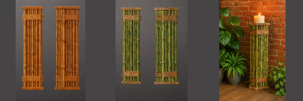 17  Japanese Bamboo Stand