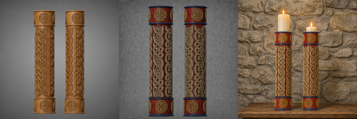 28  Celtic Weave Stand